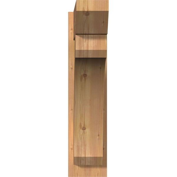 Legacy Slat Smooth Outlooker, Western Red Cedar, 7 1/2W X 26D X 32H